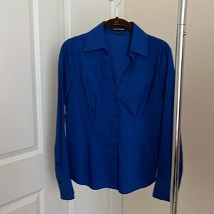 Beautiful blue Express long sleeve shirt.